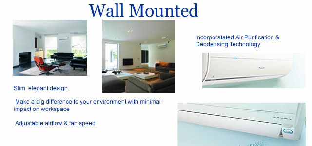 wall mounted air conditioning units