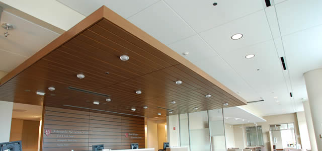 office ceilings - suspended ceilings